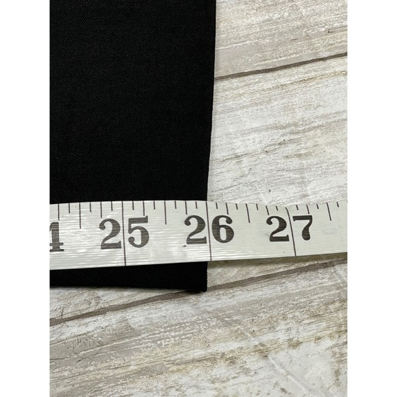 Chico's‎ 360 Brigitte beaded side ankle pants Women's 00R (US 2R) Black - Picture 8 of 10